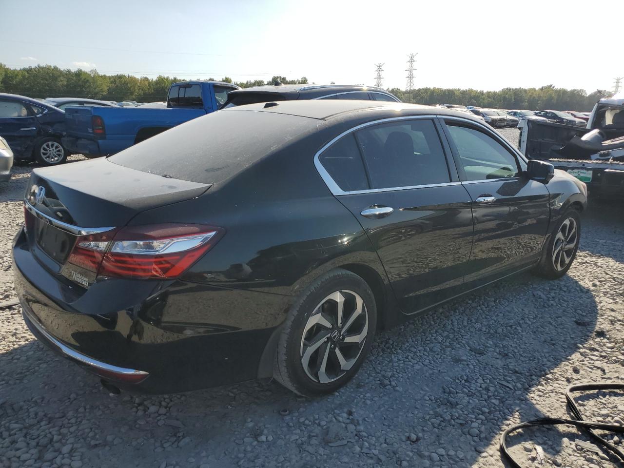Image 3 of 2017 HONDA ACCORD EX 2017 with VIN 1HGCR2F78HA200649
