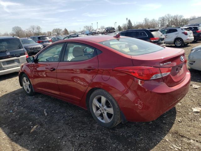Image 2 of 2013 HYUNDAI ELANTRA GLS 2013 with VIN KMHDH4AE3DU497003