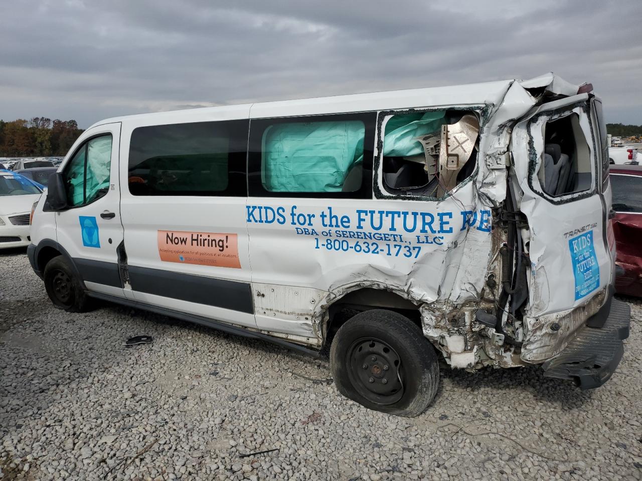 Image 2 of 2018 FORD TRANSIT T-350 2018 with VIN 1FBZX2YM3JKB03199