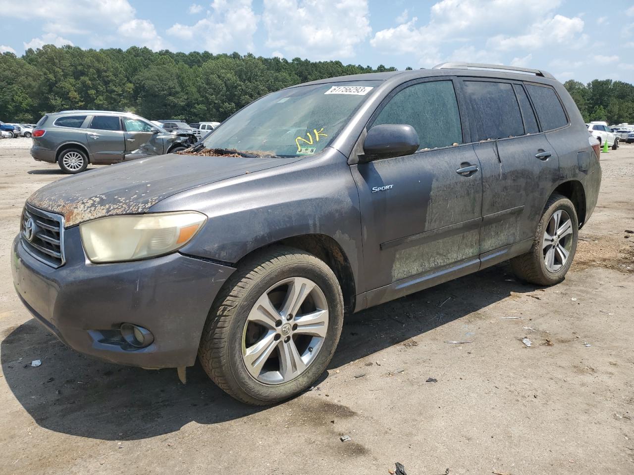 Obraz 1 z 2008 TOYOTA HIGHLANDER SPORT 2008 z VIN JTEDS43A682041039