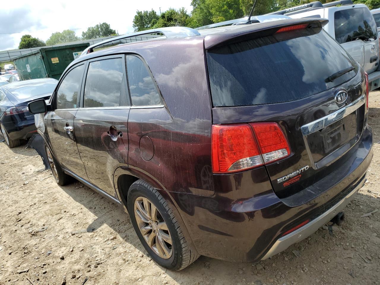 Изображение 2 2011 KIA SORENTO SX 2011 с VIN 5XYKW4A24BG149829