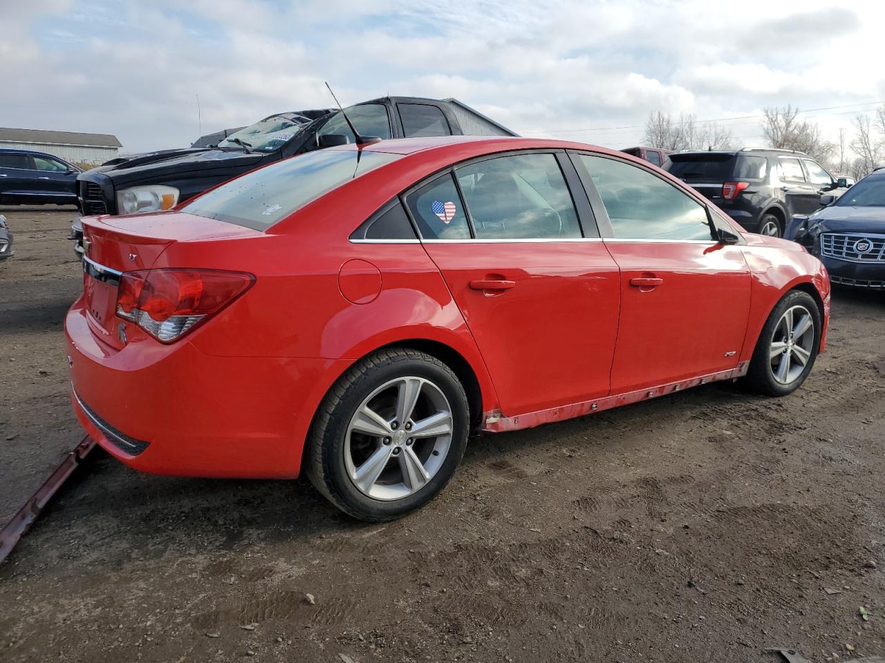 Obraz 3 z 2014 CHEVROLET CRUZE LT 2014 z VIN 1G1PE5SB8E7279507