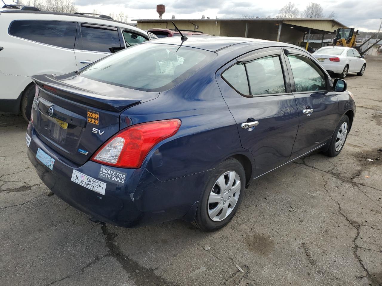 Image 3 of 2014 NISSAN VERSA S 2014 with VIN 3N1CN7AP5EL809543