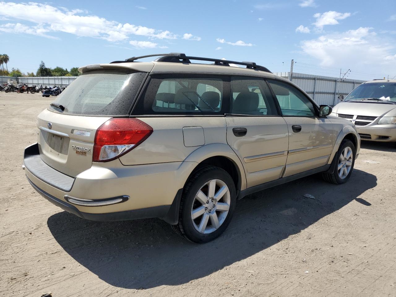 Image 3 of 2009 SUBARU OUTBACK 2.5I 2009 with VIN 4S4BP61C496328673