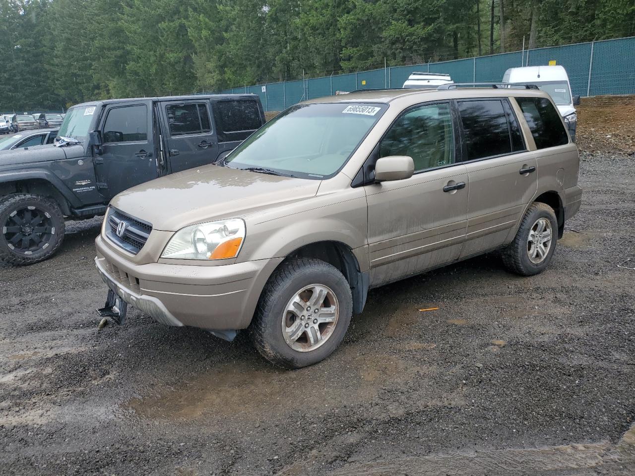 2003 HONDA PILOT EXL 2003 image