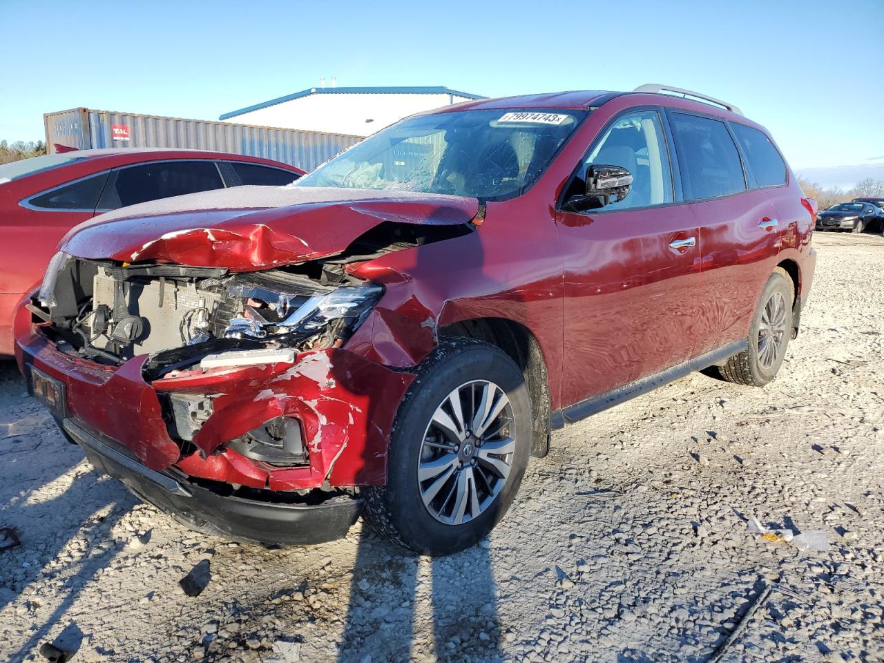 Image 1 of 2018 NISSAN PATHFINDER S 2018 with VIN 5N1DR2MMXJC672899