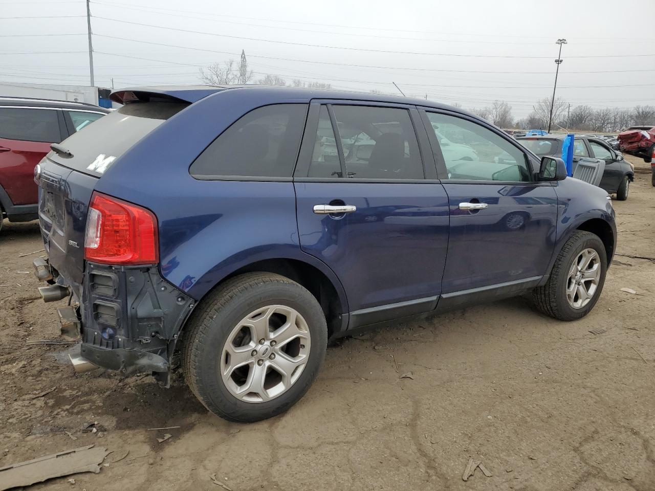 Image 3 of 2011 FORD EDGE SEL 2011 with VIN 2FMDK3JC4BBA69311
