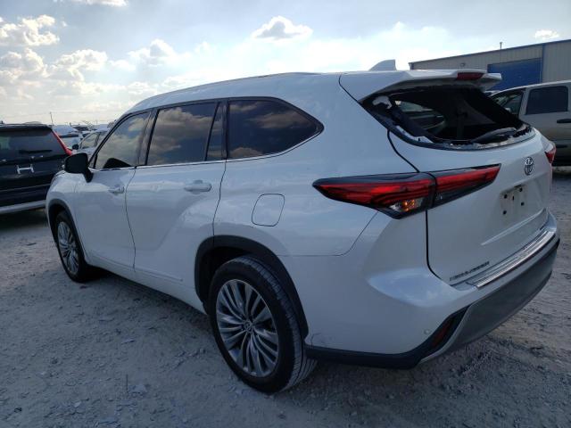 Image 2 of 2022 TOYOTA HIGHLANDER PLATINUM 2022 with VIN 5TDFZRAH6NS099047