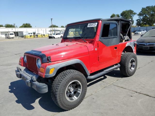 Obraz 1 z 2004 JEEP WRANGLER / TJ SE 2004 z VIN 1J4FA29144P743590
