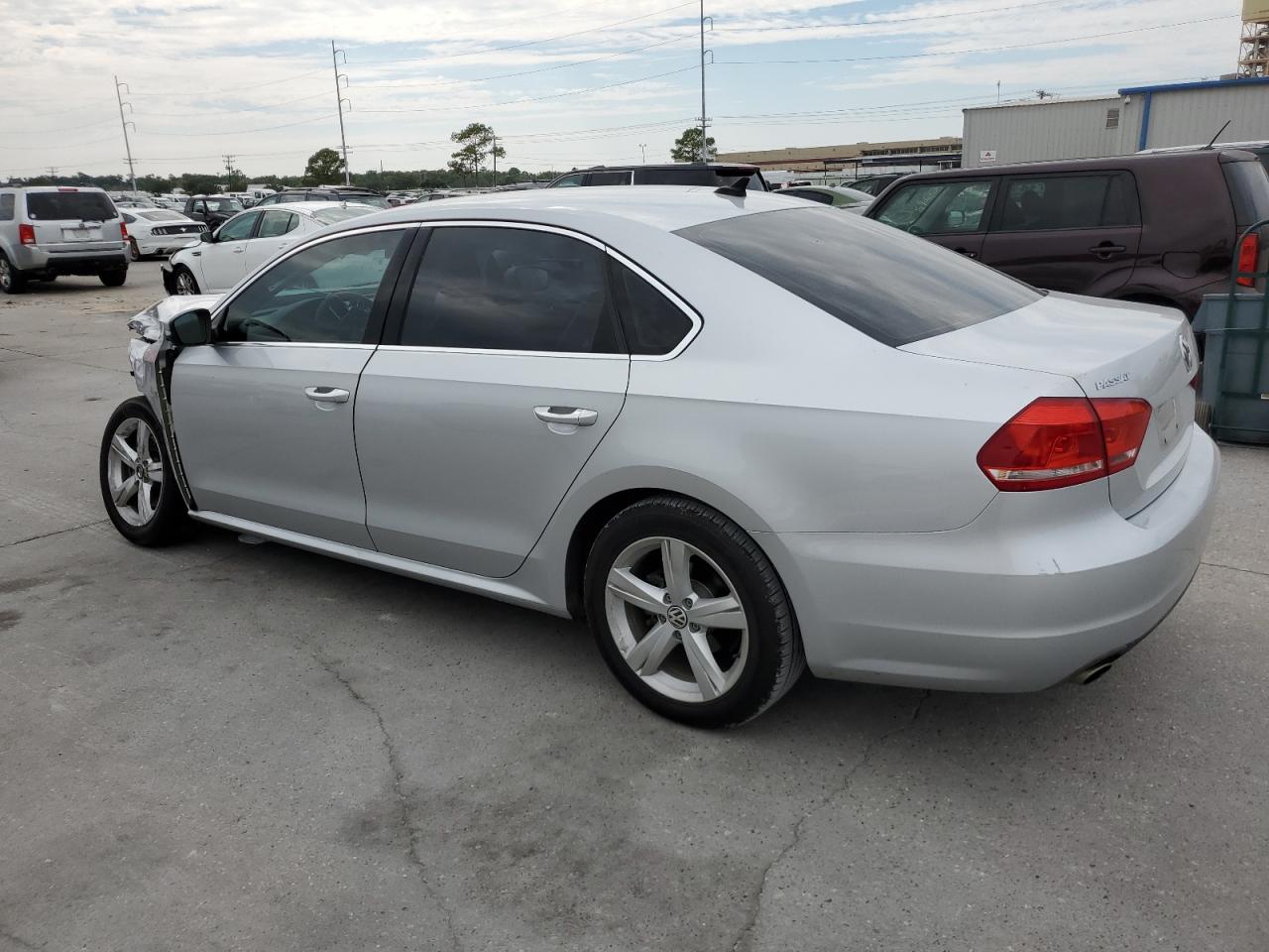 Image 2 of 2014 VOLKSWAGEN PASSAT SE 2014 with VIN 1VWBT7A39EC106290