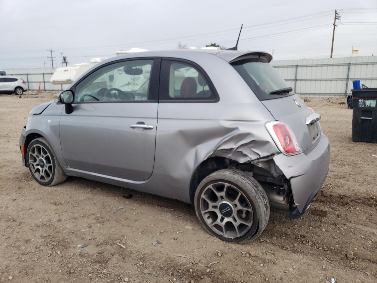 Image 2 of 2018 FIAT 500 POP 2018 with VIN 3C3CFFKH7JT425760
