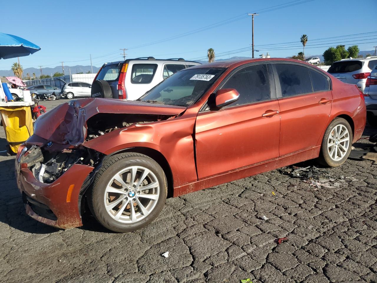 Image 1 of 2018 BMW 320 I 2018 with VIN WBA8E1G59JNU90905
