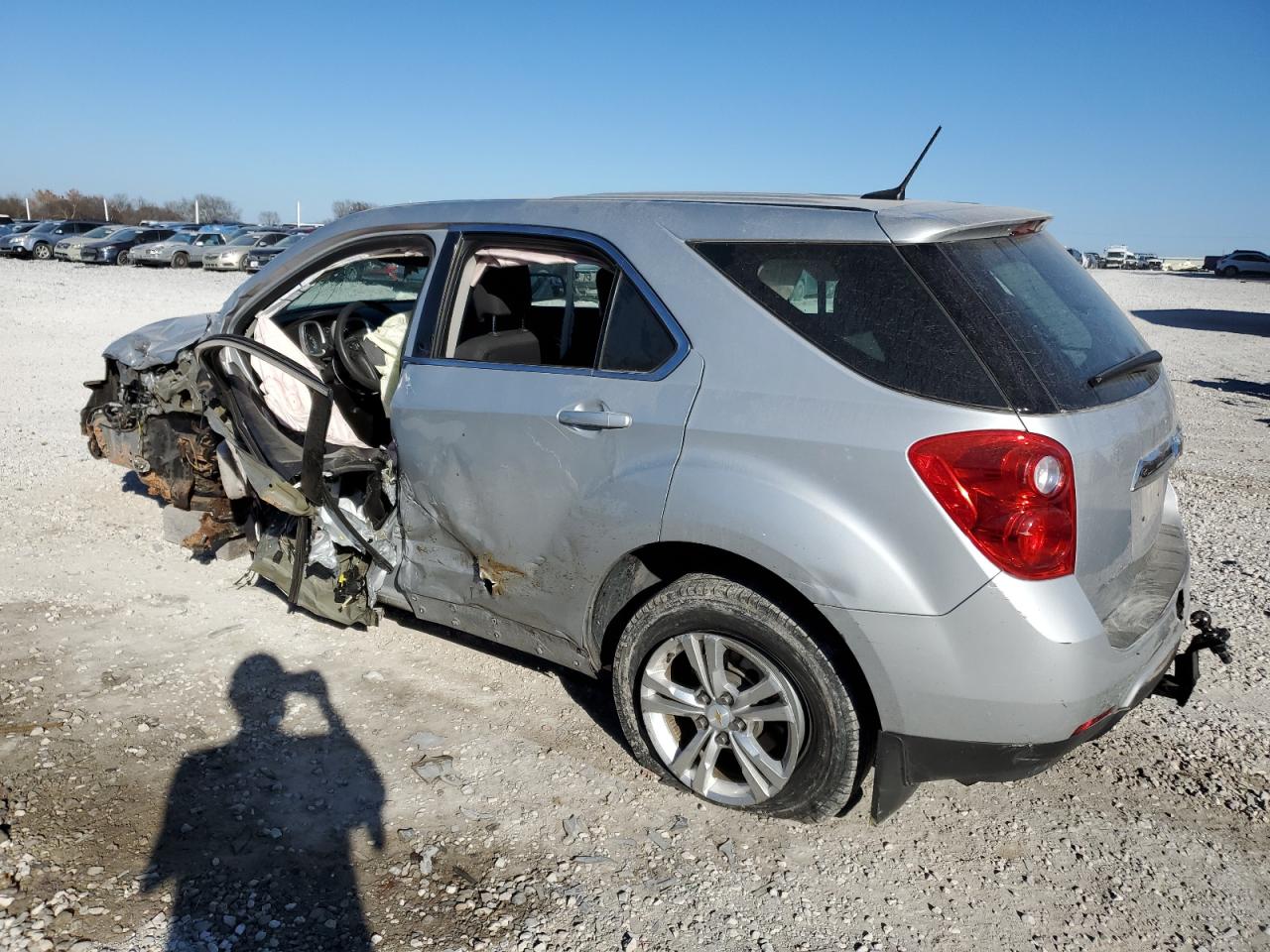Image 2 of 2013 CHEVROLET EQUINOX LS 2013 with VIN 2GNALBEK1D6394372
