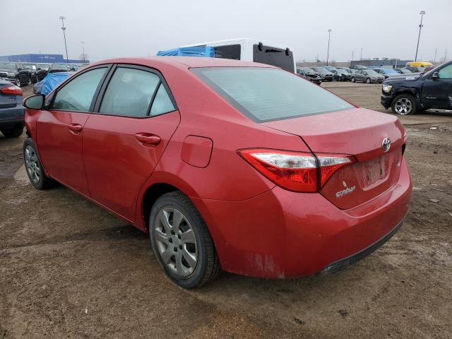 Image 2 of 2014 TOYOTA COROLLA L 2014 with VIN 2T1BURHE0EC191482