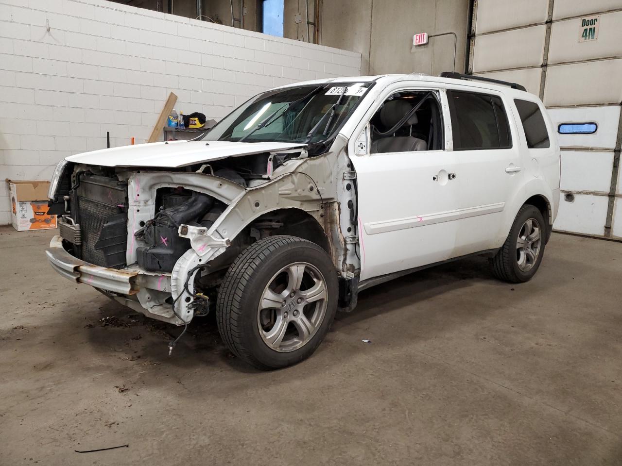 Изображение 1 2013 HONDA PILOT EXL 2013 с VIN 5FNYF4H53DB004575