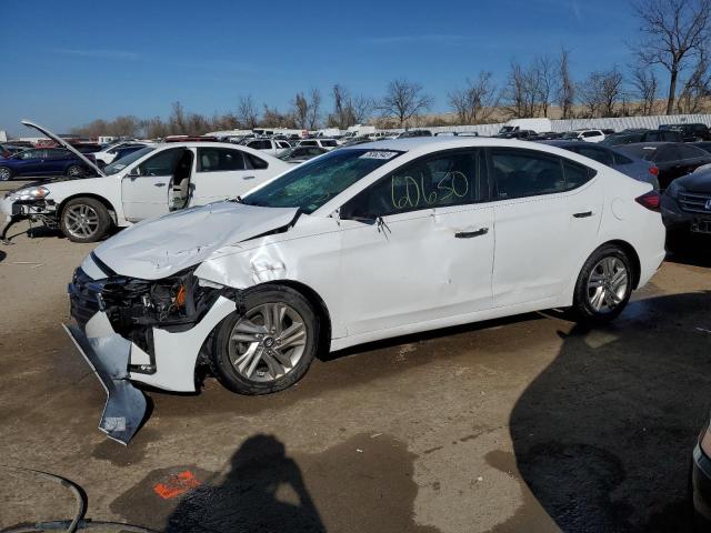 Image 1 of 2019 HYUNDAI ELANTRA SEL 2019 with VIN 5NPD84LF1KH450053
