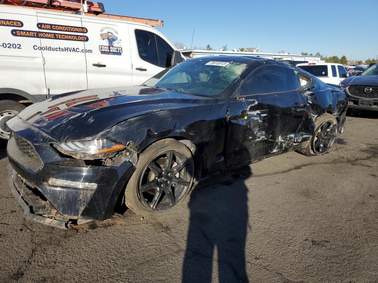 Image 1 of 2020 FORD MUSTANG  2020 with VIN 1FA6P8TH0L5158650