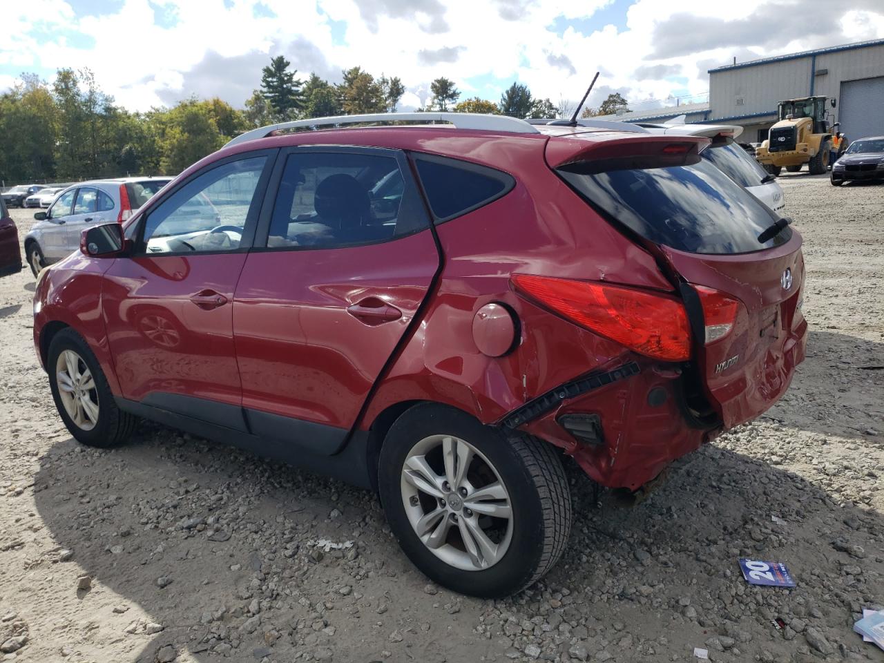 Изображение 2 2010 HYUNDAI TUCSON GLS 2010 с VIN KM8JU3ACXAU115603
