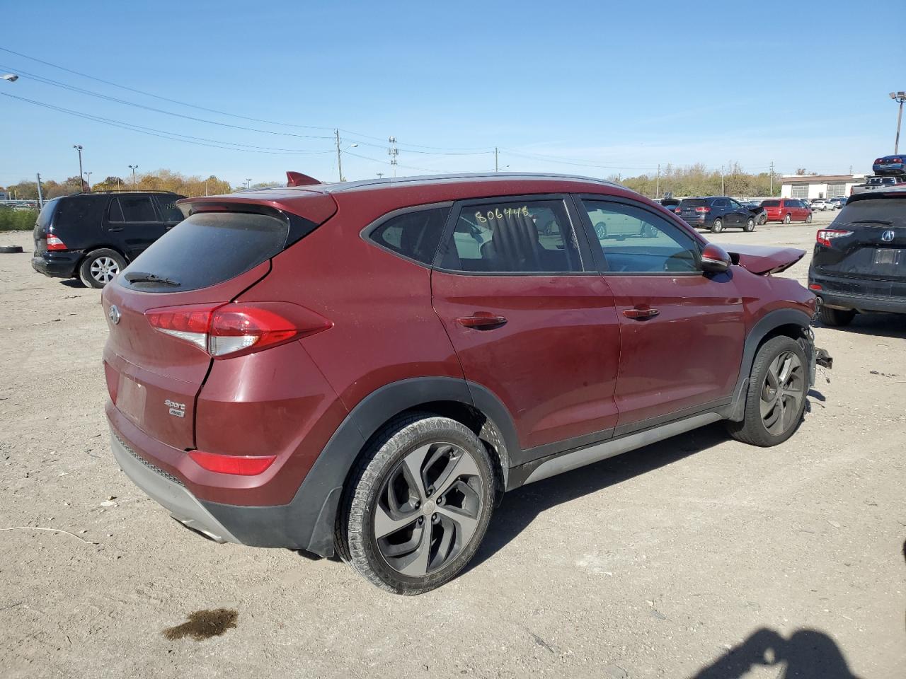 Obraz 3 z 2018 HYUNDAI TUCSON SPORT 2018 z VIN KM8J3CAL2JU806448