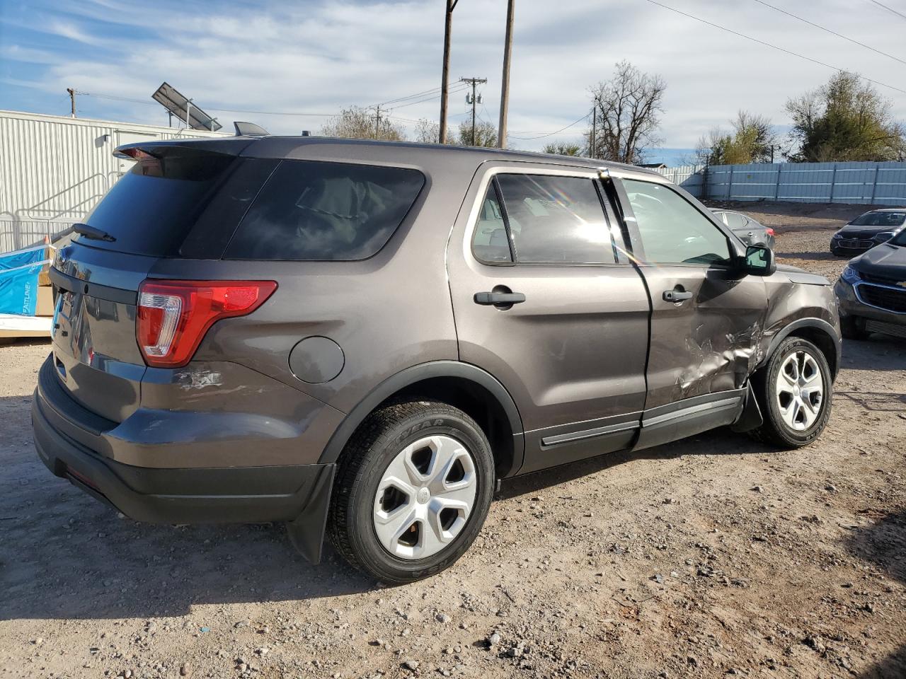 Изображение 3 2018 FORD EXPLORER POLICE INTERCEPTOR 2018 с VIN 1FM5K8AR5JGB93391