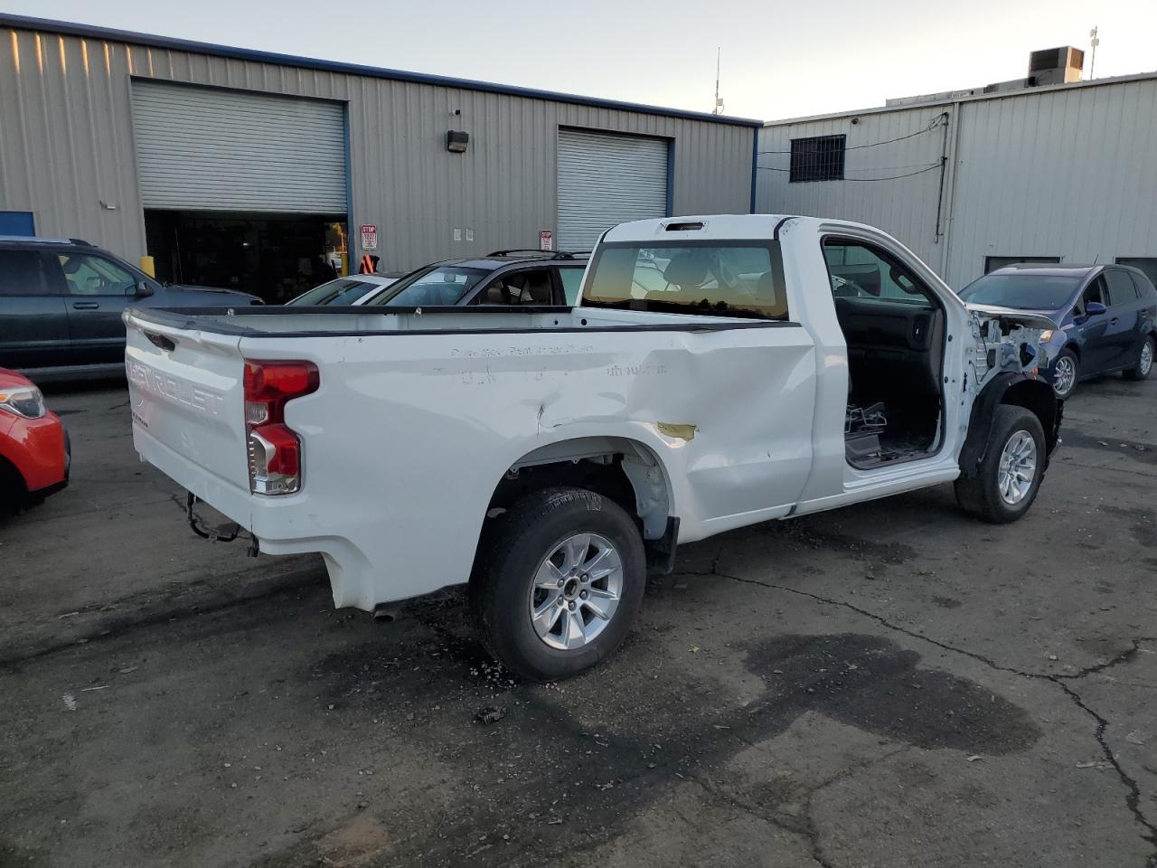 Image 3 of 2022 CHEVROLET SILVERADO LTD C1500 2022 with VIN 3GCNWAED4NG217317