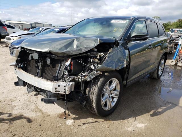 Image 1 of 2016 TOYOTA HIGHLANDER LIMITED 2016 with VIN 5TDYKRFH9GS183291
