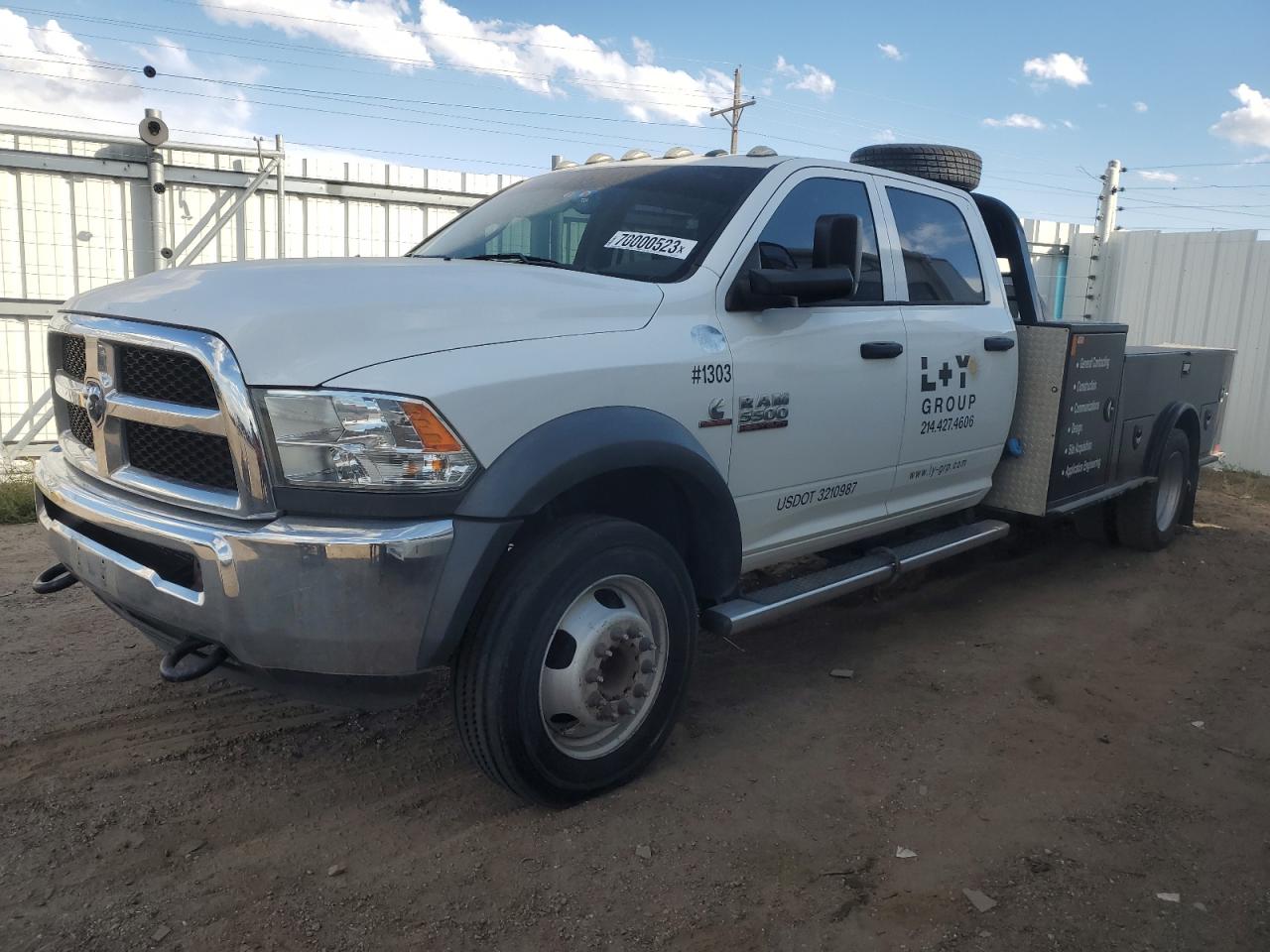 Image 1 of 2018 RAM 5500  2018 with VIN 3C7WRNFL9JG263733