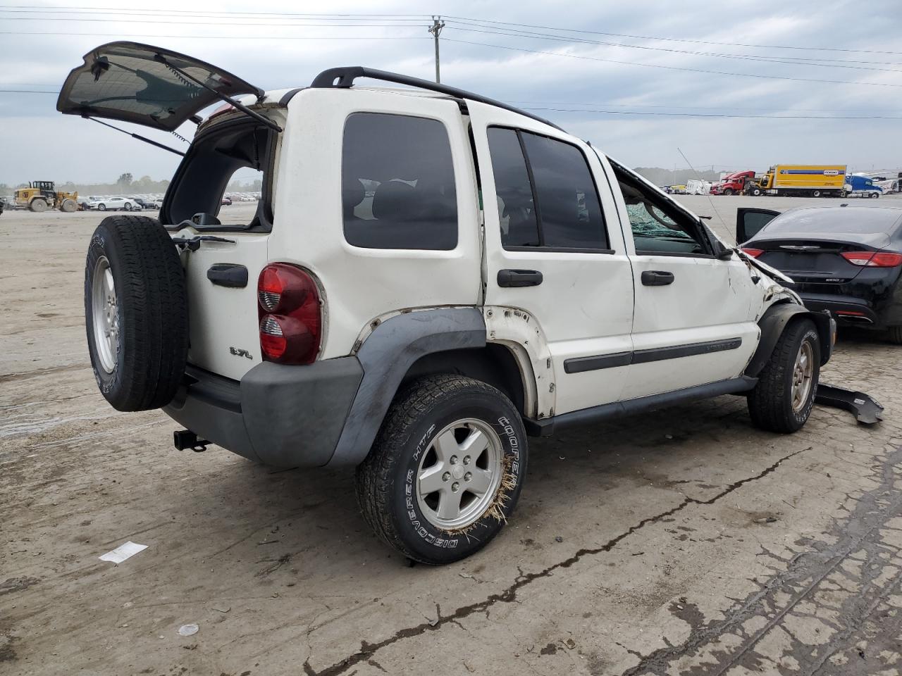 Image 3 of 2007 JEEP LIBERTY SPORT 2007 with VIN 1J4GL48K47W547549