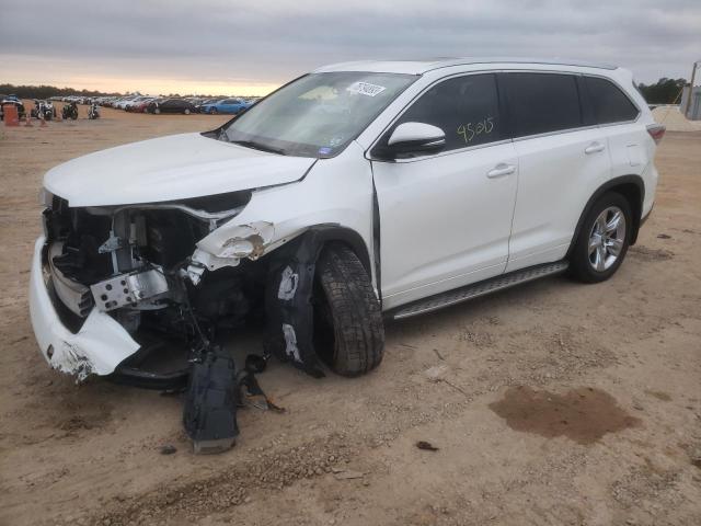Image 1 of 2016 TOYOTA HIGHLANDER LIMITED 2016 with VIN 5TDYKRFH9GS180620