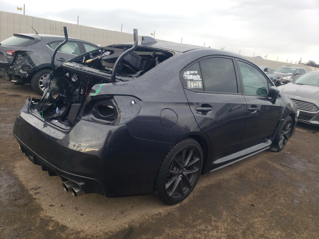 Image 3 of 2018 SUBARU WRX LIMITED 2018 with VIN JF1VA1F62J9801746