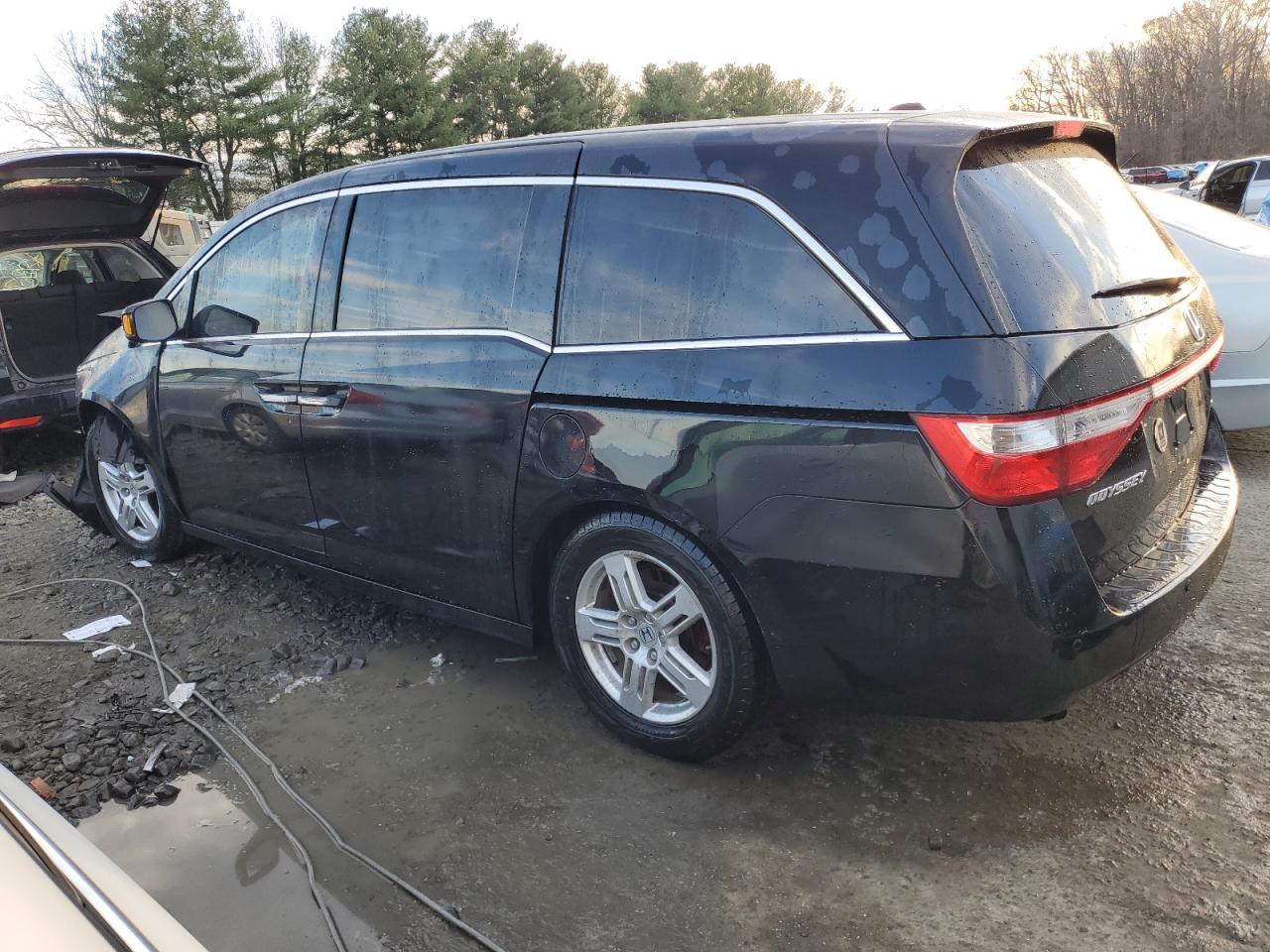 Изображение 2 2011 HONDA ODYSSEY TOURING 2011 с VIN 5FNRL5H96BB023835
