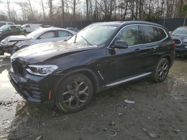 Obraz 1 z 2021 BMW X3 XDRIVE30I 2021 z VIN 5UXTY5C06M9G18733