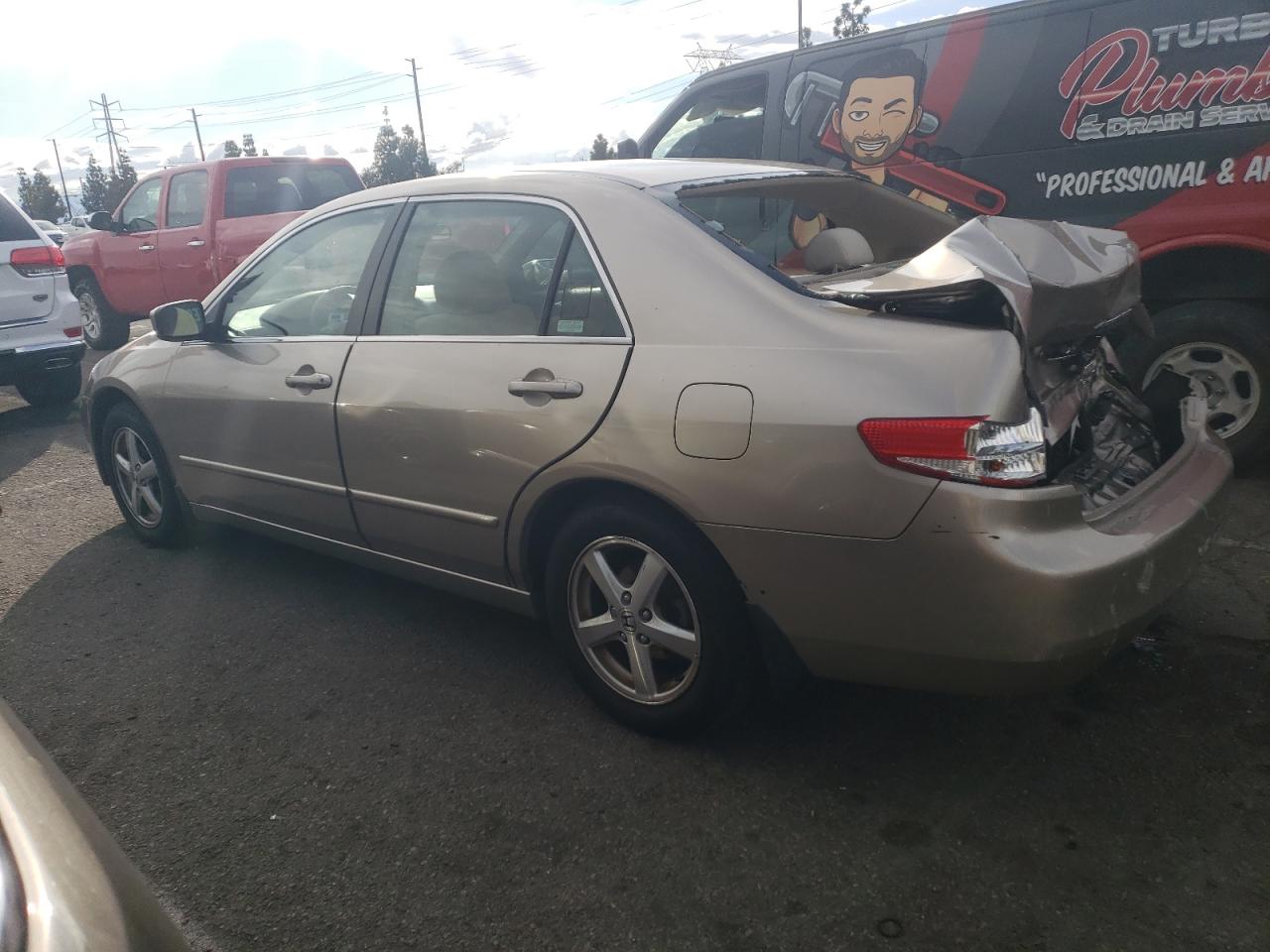 Image 2 of 2003 HONDA ACCORD EX 2003 with VIN JHMCM566X3C010935