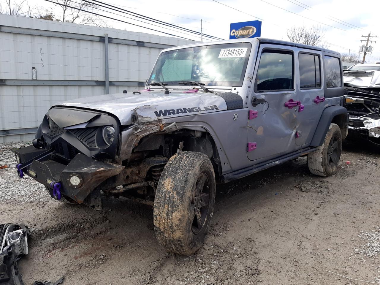 Image 1 of 2016 JEEP WRANGLER UNLIMITED SPORT 2016 with VIN 1C4BJWDG9GL133977
