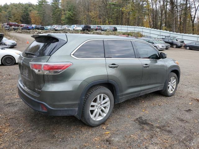 Image 3 of 2015 TOYOTA HIGHLANDER LE 2015 with VIN 5TDBKRFHXFS075377