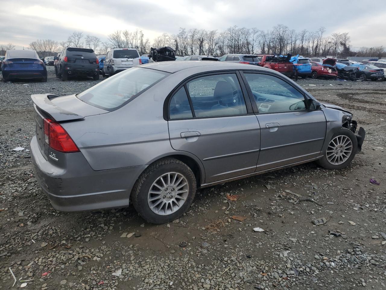 Obraz 3 z 2005 HONDA CIVIC LX 2005 z VIN 2HGES16545H560715