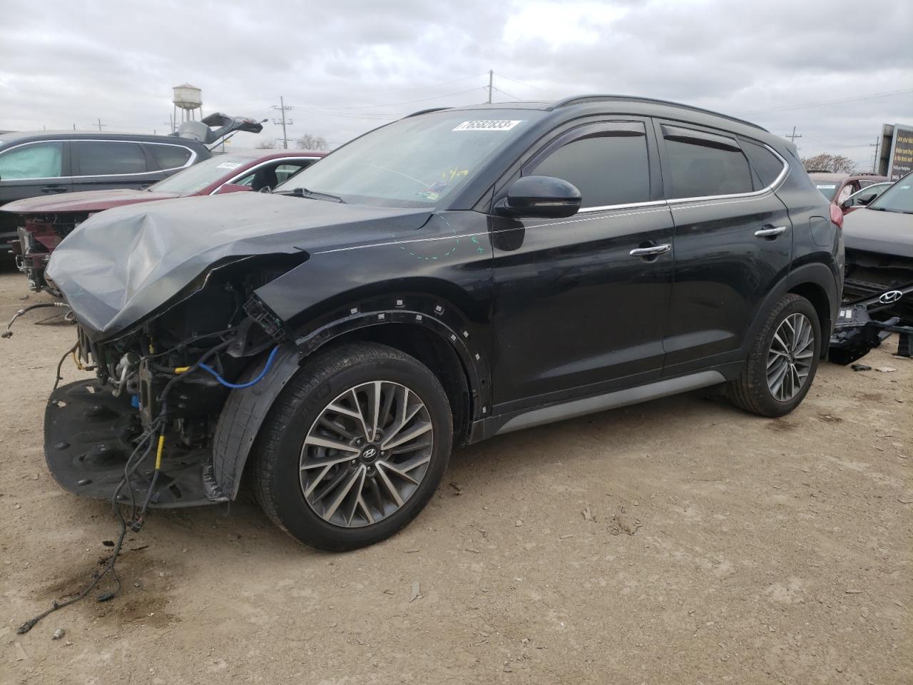 Image 1 of 2021 HYUNDAI TUCSON LIMITED 2021 with VIN KM8J3CAL9MU306971