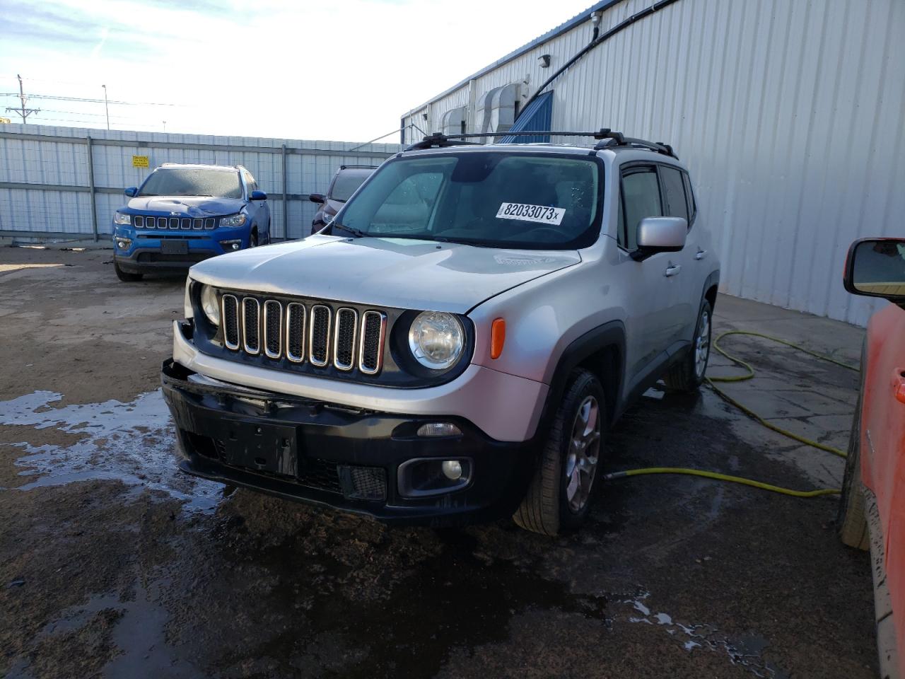 Image 1 of 2017 JEEP RENEGADE LATITUDE 2017 with VIN ZACCJABB9HPE92807