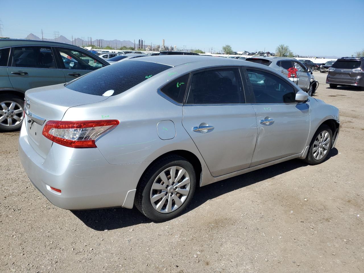 Obraz 3 z 2015 NISSAN SENTRA S 2015 z VIN 3N1AB7AP2FY318223