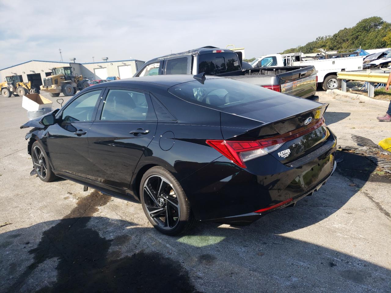 Изображение 2 2023 HYUNDAI ELANTRA N LINE 2023 с VIN KMHLR4AFXPU559342