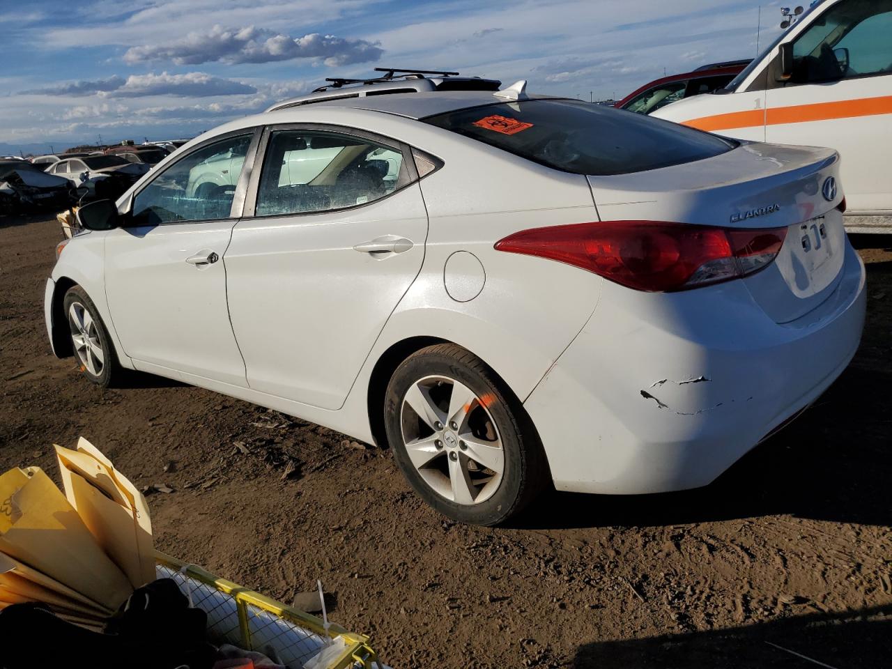 Image 2 of 2011 HYUNDAI ELANTRA GLS 2011 with VIN 5NPDH4AE6BH015913