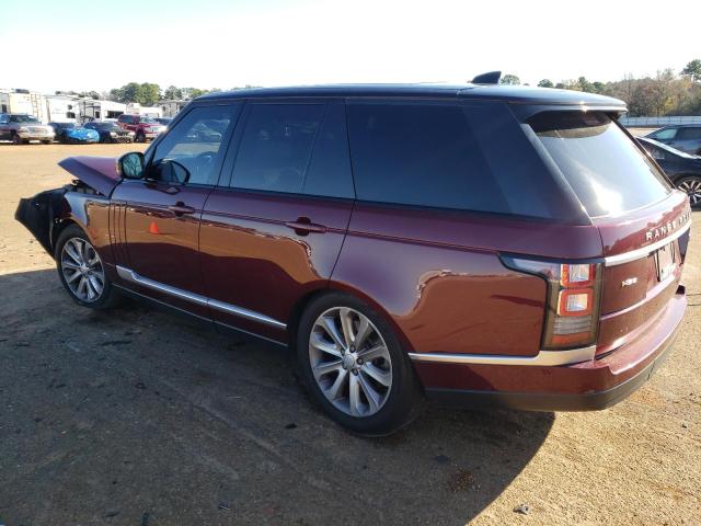 Изображение 2 2017 LAND ROVER RANGE ROVER HSE 2017 с VIN SALGS2FVXHA370989