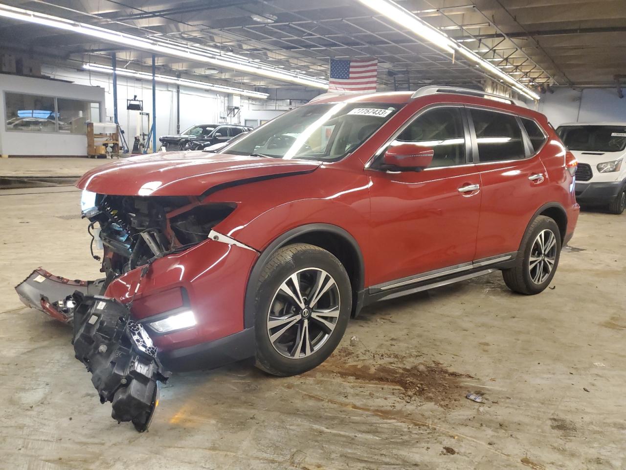 Obraz 1 z 2017 NISSAN ROGUE SV 2017 z VIN 5N1AT2MV5HC875349