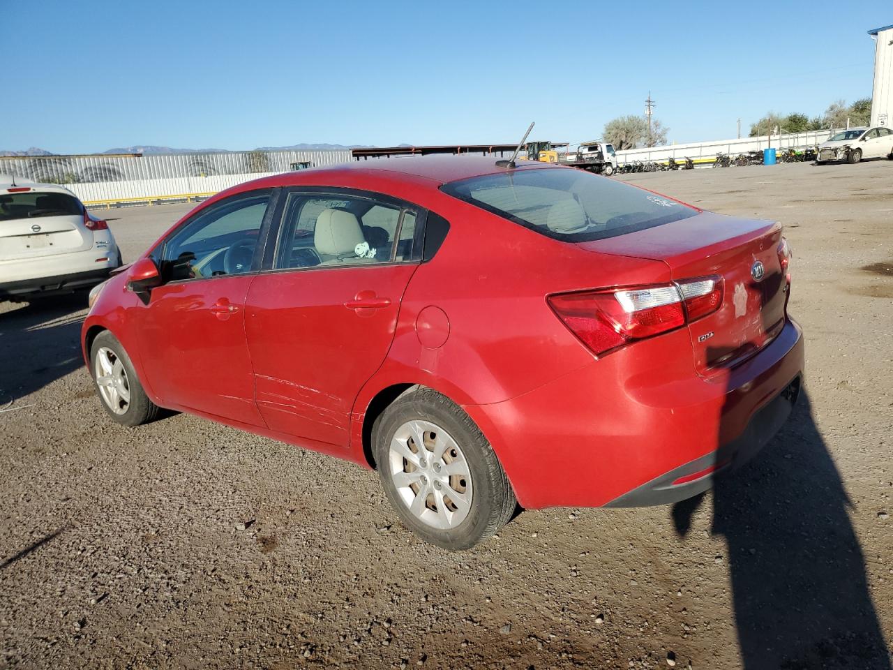 Image 2 of 2013 KIA RIO EX 2013 with VIN KNADN4A39D6139059