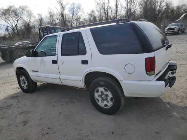 Image 2 of 2002 CHEVROLET BLAZER  2002 with VIN 1GNDT13W12K180490