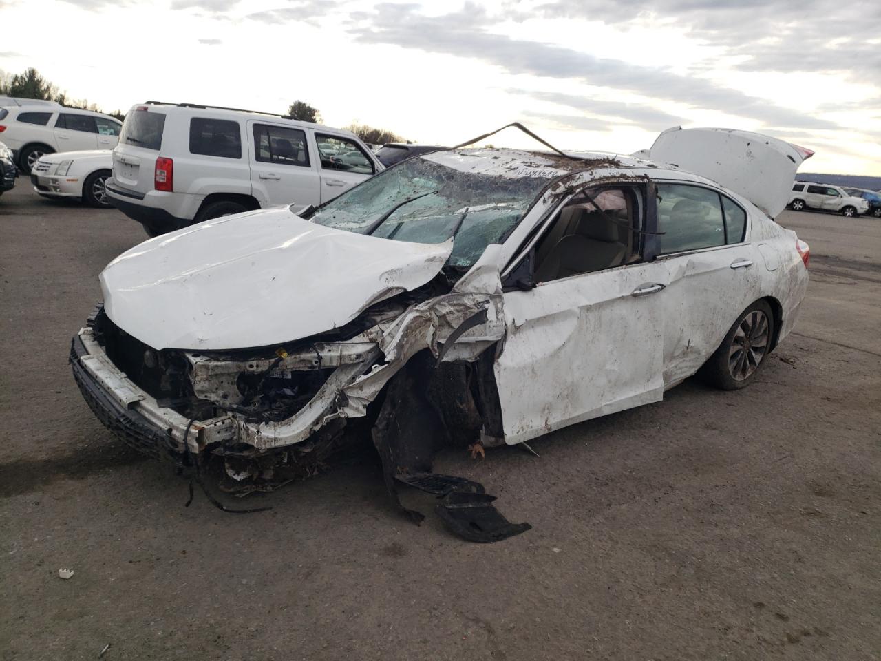 Изображение 1 2014 HONDA ACCORD TOURING HYBRID 2014 с VIN 1HGCR6F7XEA010709