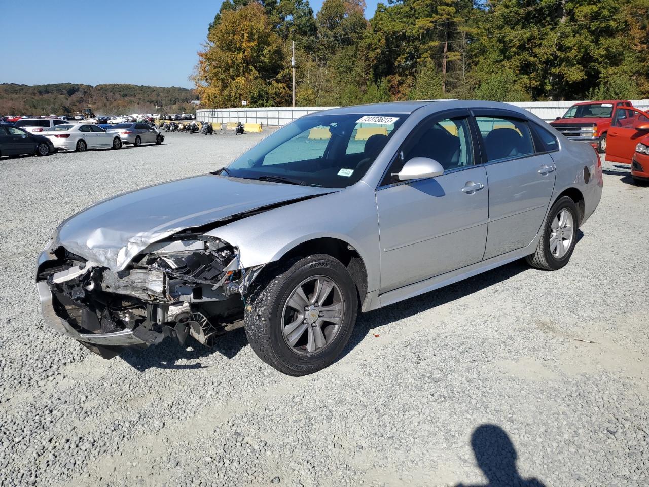 Изображение 1 2013 CHEVROLET IMPALA LS 2013 с VIN 2G1WF5E39D1239526