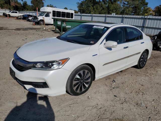 Image 1 of 2017 HONDA ACCORD HYBRID EXL 2017 with VIN JHMCR6F51HC001353