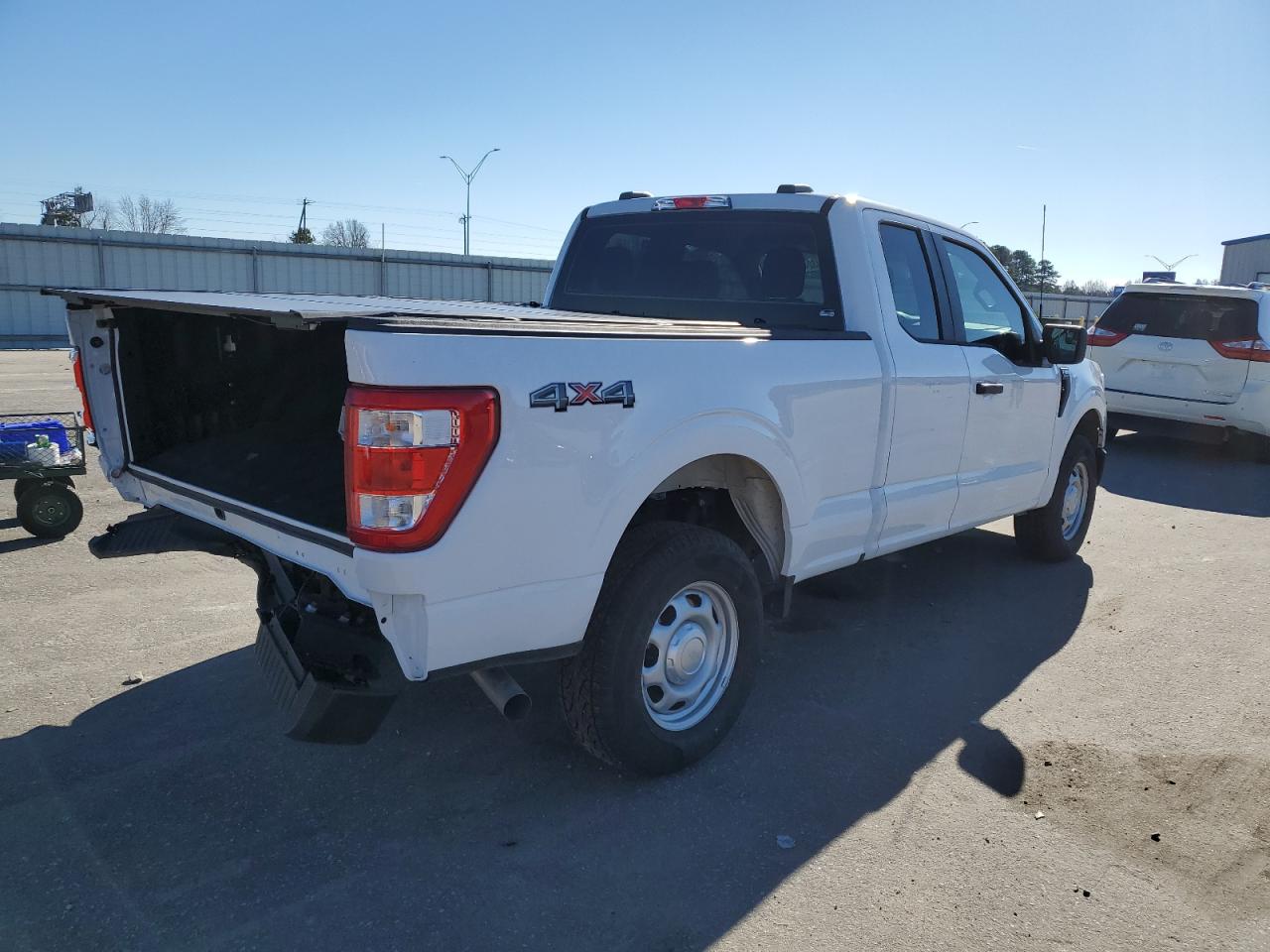 Image 3 of 2022 FORD F150 SUPER CAB 2022 with VIN 1FTFX1E55NKE54336