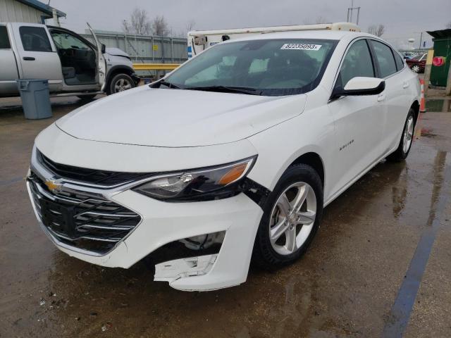 Image 1 of 2021 CHEVROLET MALIBU LS 2021 with VIN 1G1ZB5STXMF016756